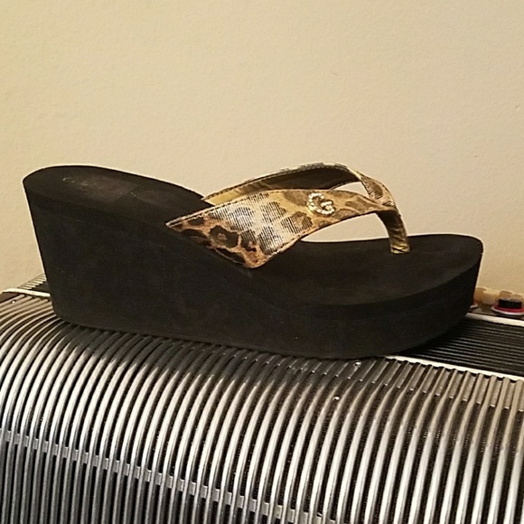 cute wedge flip flops